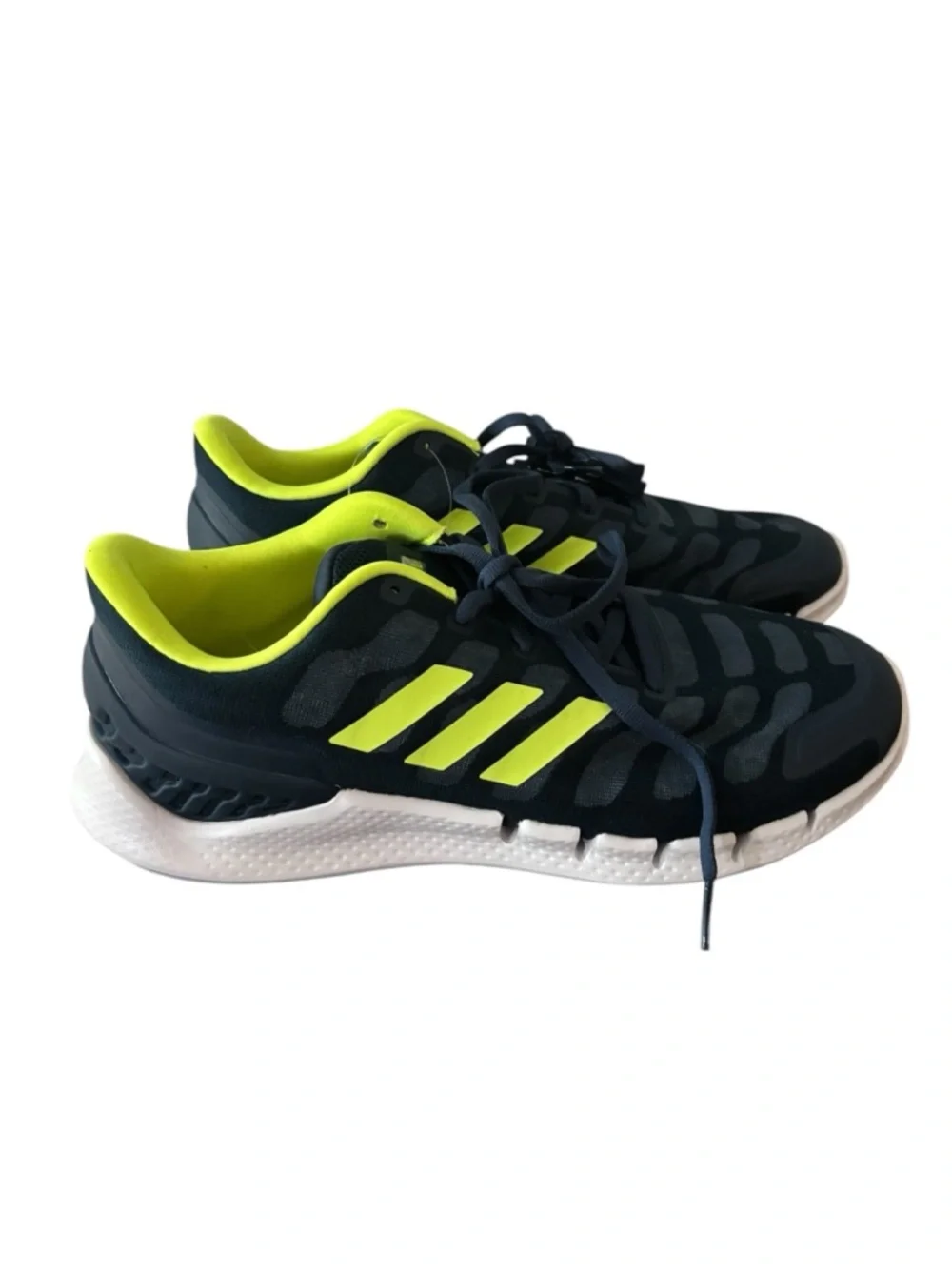 Adidas Climacool Ventania Running Shoes‎ Navy Yellow Men Sooze 7.5 New With Tags
